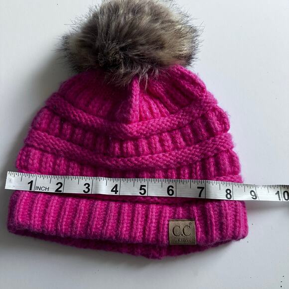 C.C. knit pom beanie kids - Picture 5 of 6